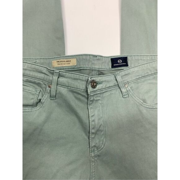 AG Adriano Goldschmied The Stevie Slim Straight Ankle Pant Size 30R - Picture 4 of 8